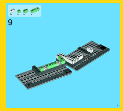 LEGO 31036 instructions page 11 – build guide