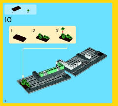 LEGO 31036 instructions page 12 – build guide