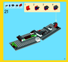 LEGO 31036 instructions page 23 – build guide