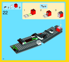 LEGO 31036 instructions page 24 – build guide