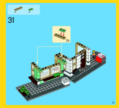 LEGO 31036 instructions page 33 – build guide