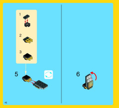 LEGO 31036 instructions page 42 – build guide