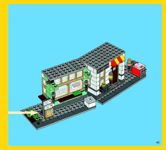 LEGO 31036 instructions page 43 – build guide