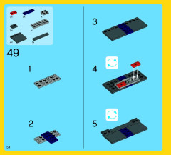 LEGO 31036 instructions page 54 – build guide