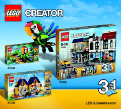 LEGO 31036 instructions page 59 – build guide