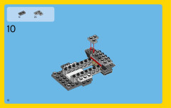 LEGO 31037 instructions page 10 – build guide