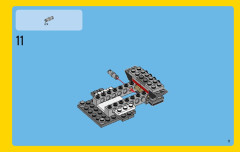LEGO 31037 instructions page 11 – build guide