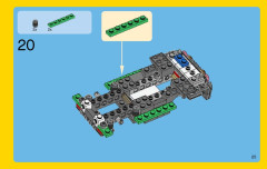 LEGO 31037 instructions page 25 – build guide