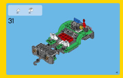 LEGO 31037 instructions page 43 – build guide