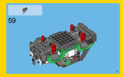 LEGO 31037 instructions page 71 – build guide