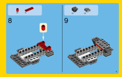 LEGO 31037 instructions page 9 – build guide