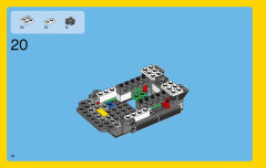 LEGO 31037 instructions page 14 – build guide