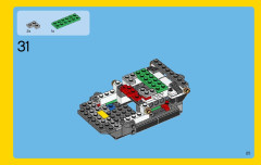 LEGO 31037 instructions page 25 – build guide