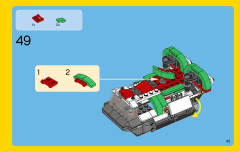 LEGO 31037 instructions page 45 – build guide