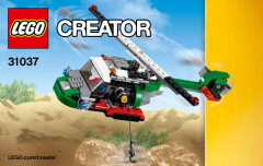 LEGO 31037 instructions page 1 – build guide