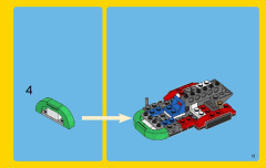 LEGO 31037 instructions page 13 – build guide