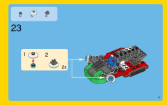 LEGO 31037 instructions page 17 – build guide