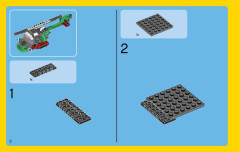 LEGO 31037 instructions page 2 – build guide