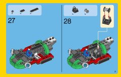 LEGO 31037 instructions page 21 – build guide