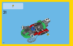 LEGO 31037 instructions page 24 – build guide