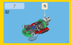 LEGO 31037 instructions page 25 – build guide