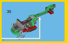 LEGO 31037 instructions page 34 – build guide