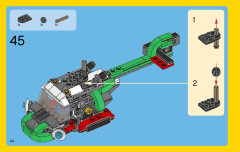 LEGO 31037 instructions page 44 – build guide