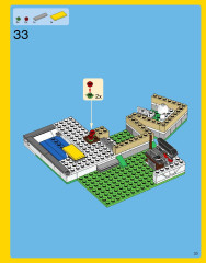 LEGO 31038 instructions page 33 – build guide