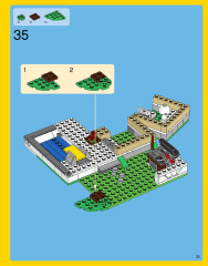 LEGO 31038 instructions page 35 – build guide