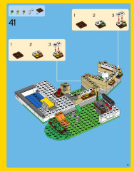 LEGO 31038 instructions page 41 – build guide