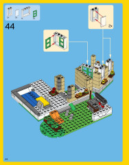 LEGO 31038 instructions page 44 – build guide