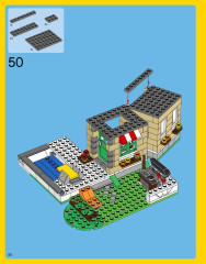 LEGO 31038 instructions page 50 – build guide