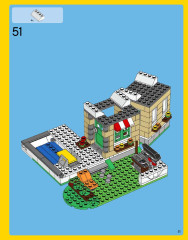 LEGO 31038 instructions page 51 – build guide