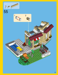 LEGO 31038 instructions page 55 – build guide
