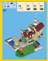 LEGO 31038 instructions page 57 – build guide