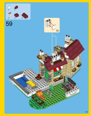 LEGO 31038 instructions page 59 – build guide