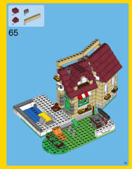 LEGO 31038 instructions page 65 – build guide