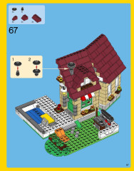 LEGO 31038 instructions page 67 – build guide