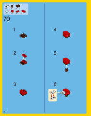 LEGO 31038 instructions page 70 – build guide