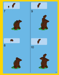 LEGO 31038 instructions page 73 – build guide
