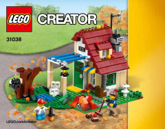 LEGO 31038 instructions page 1 – build guide