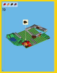 LEGO 31038 instructions page 18 – build guide