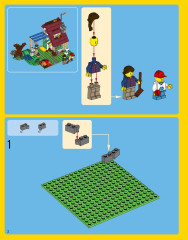 LEGO 31038 instructions page 2 – build guide