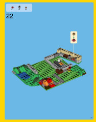 LEGO 31038 instructions page 21 – build guide