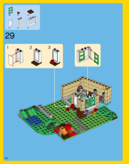 LEGO 31038 instructions page 28 – build guide