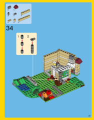 LEGO 31038 instructions page 33 – build guide