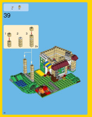 LEGO 31038 instructions page 38 – build guide
