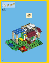 LEGO 31038 instructions page 42 – build guide