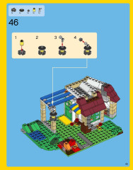 LEGO 31038 instructions page 45 – build guide