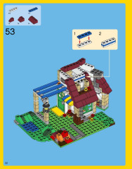 LEGO 31038 instructions page 52 – build guide